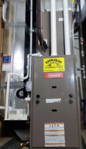 A residential Coleman furnace.